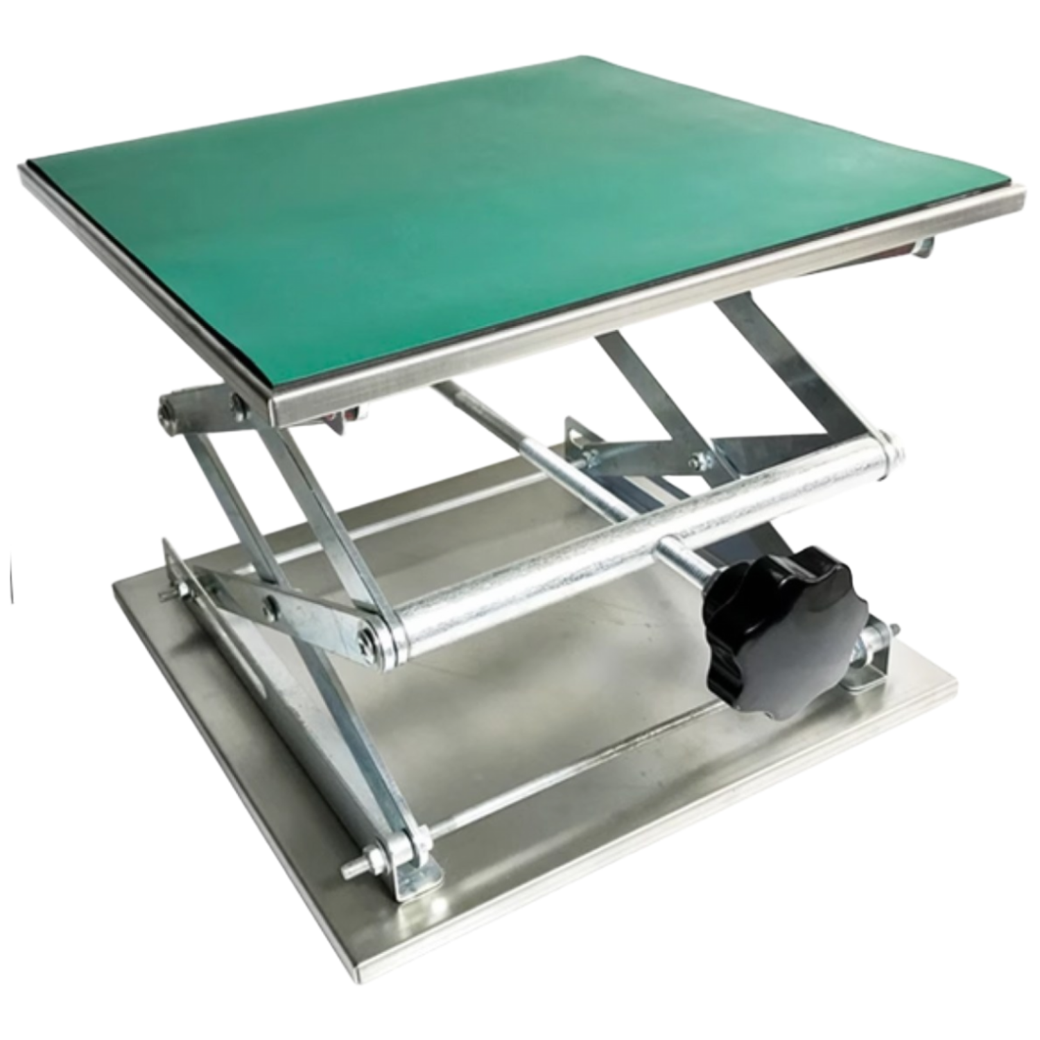 수동 미니 리프트 소형 라우터 레벨기 높이 조절 받침대 실험실 연구실 거치대 패드형 300*300 패드형, 1개 58,800원