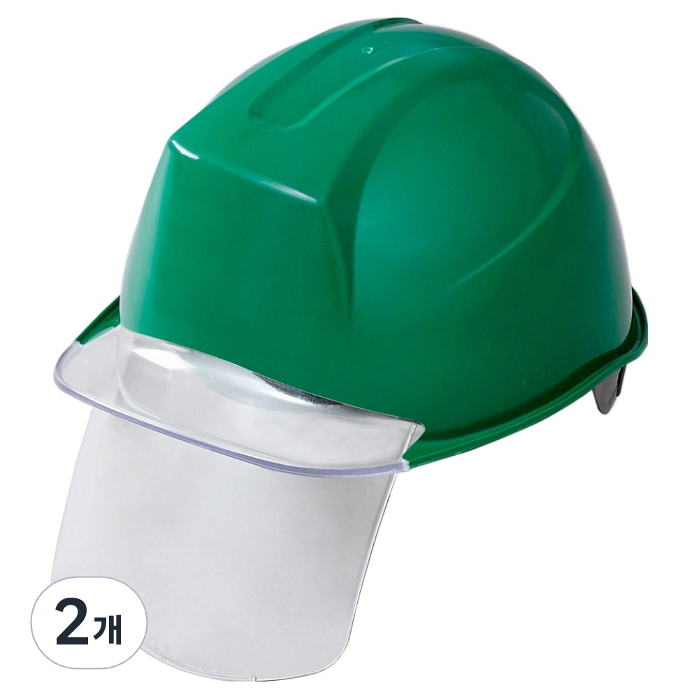 동명 건설현장 공사장 머리보호 ABE 신투구형 투명창 보안경 안전모 다크그린 23,850원