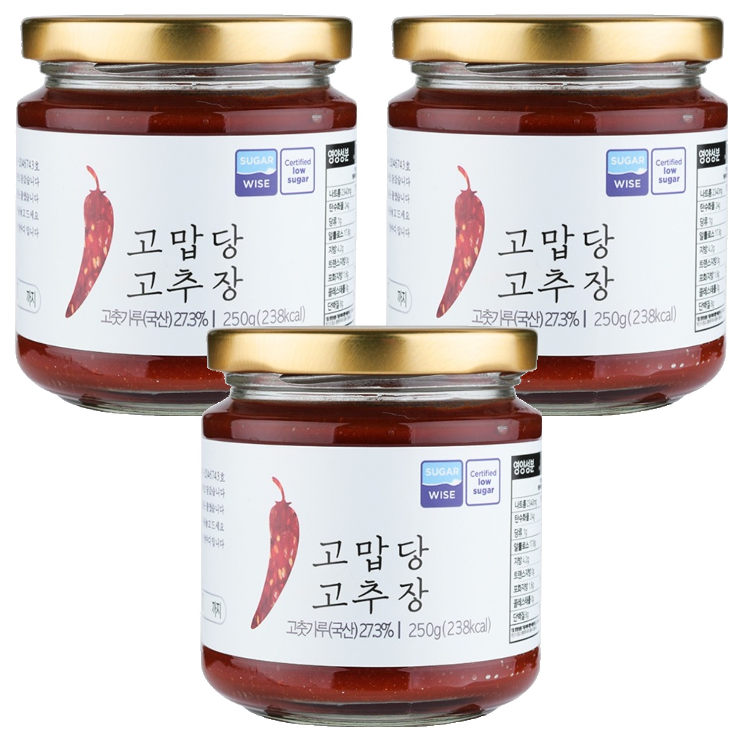 특별한맛주식회사 고맙당 고추장, 250g, 3개 36,660원