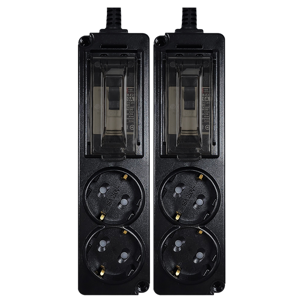 에코파워탭 국내 제조 고용량 배선차단용 멀티탭 2구 SGM-BJCB216A 38,960원