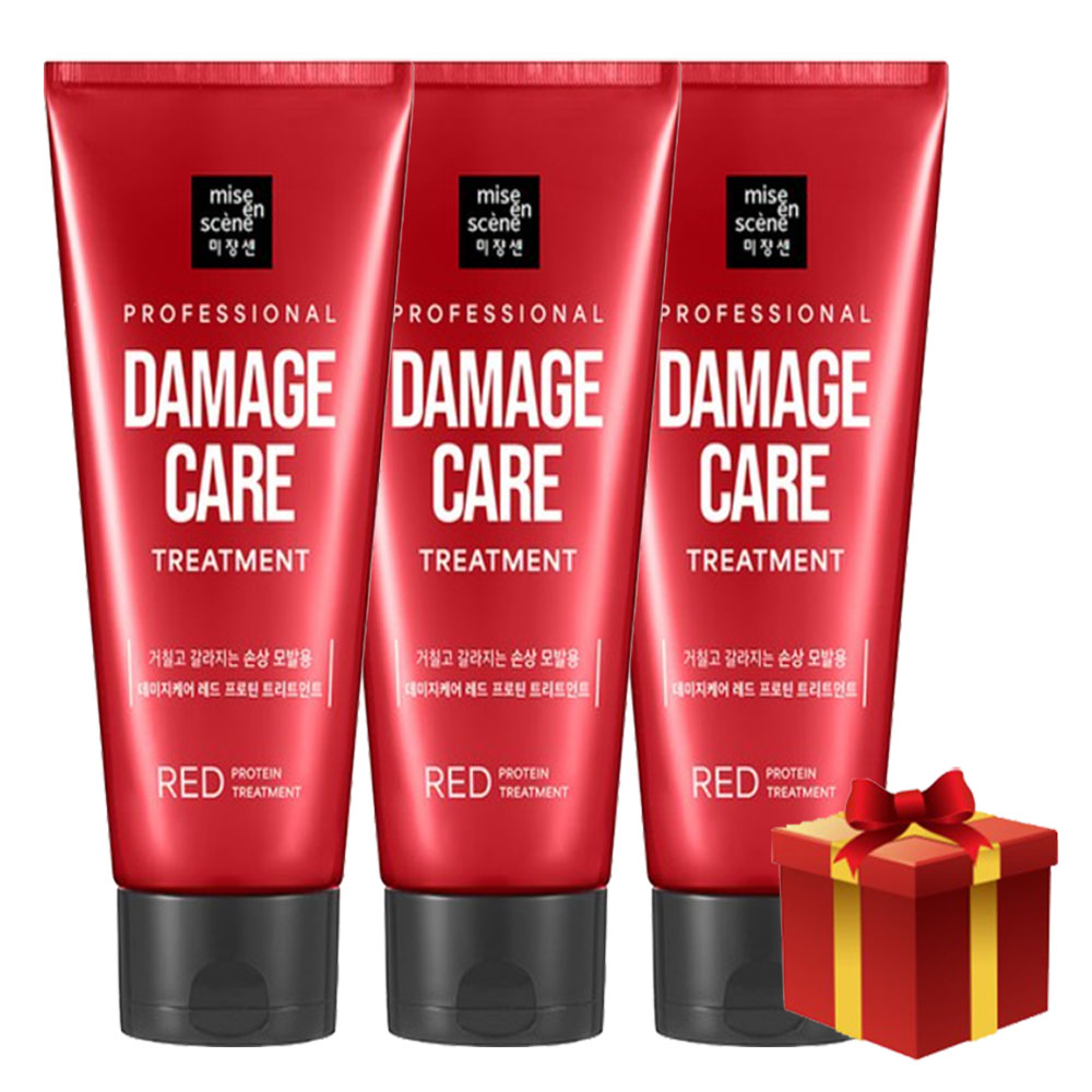 미쟝센 데미지케어 레드프로틴 트리트먼트 180ml x 3개+아모레퍼시픽샘플(랜덤)증 정 열손상케어 14,700원