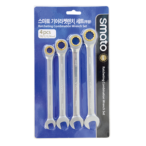 스마토 라쳇 콤비렌치세트 플렉시블 무광 113-3448 4p 16,250원