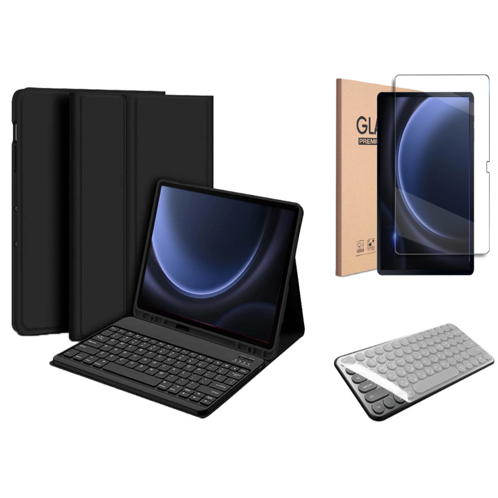 갤럭시탭 호환 블루투스 무선 키보드 케이스 북커버 S펜수납 삼성 27,300원
