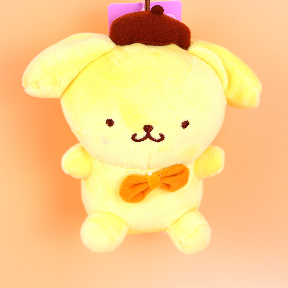 산리오 캐릭터 인형 키링 가방고리 열쇠고리 쿠로미 마이멜로디 시나모롤 폼폼푸린, 1.폼폼푸린인형키링, 1개 5,500원