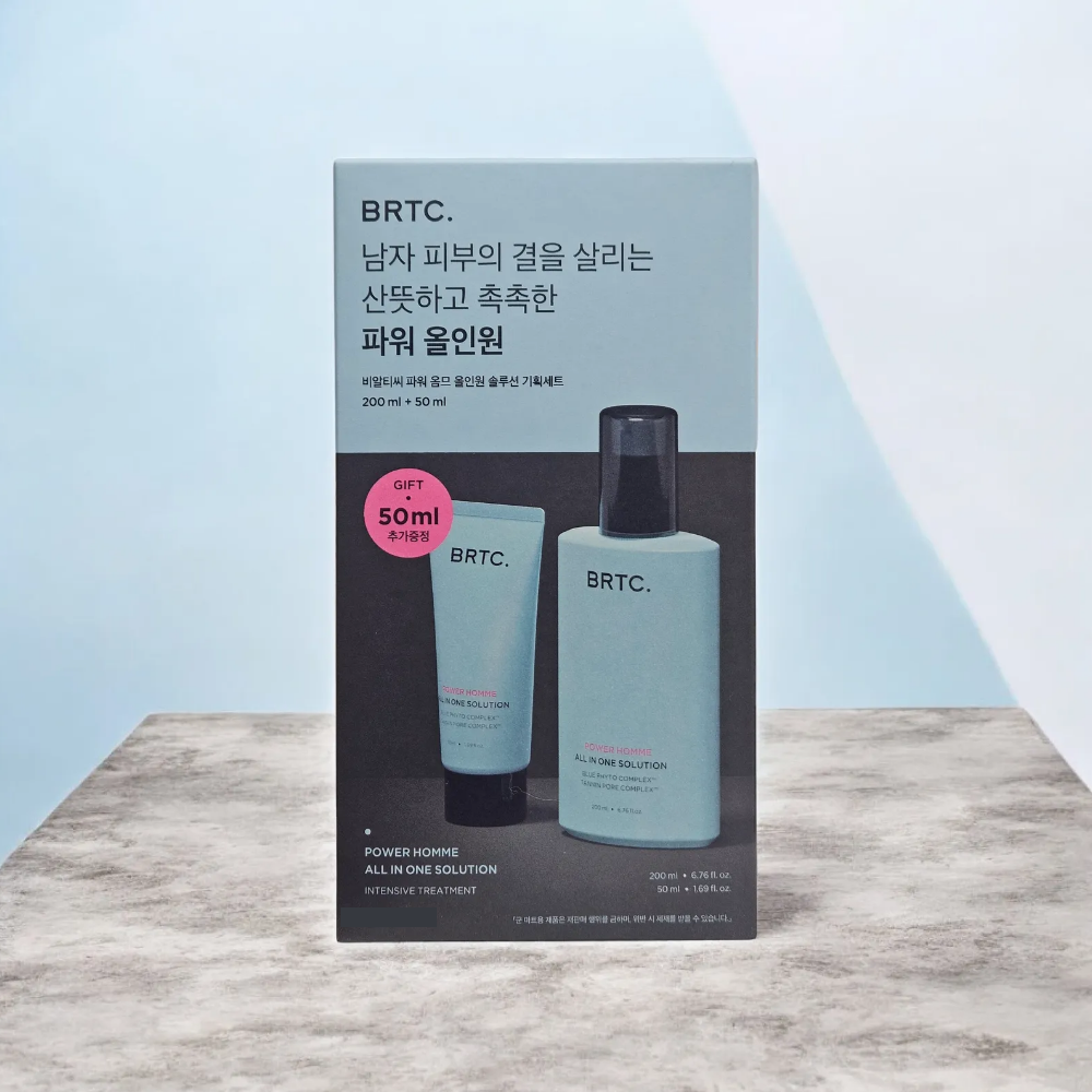 BRTC 파워 옴므 올인원 솔루션 200ml (+50ml ) 25,500원