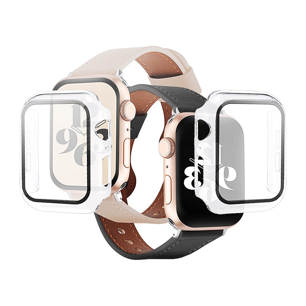 사라밴드 애플워치 레가토 링 + 9H 투명 강화유리 케이스SET, 딥브라운, 1개 15,670원