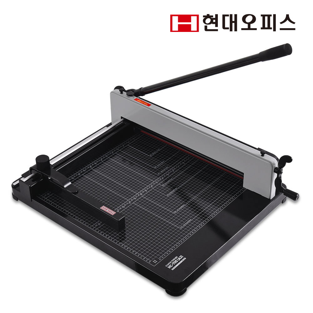 현대오피스 페이퍼프랜드 작두형 재단기 HC-700 A3 최대 400매 재단 174,900원
