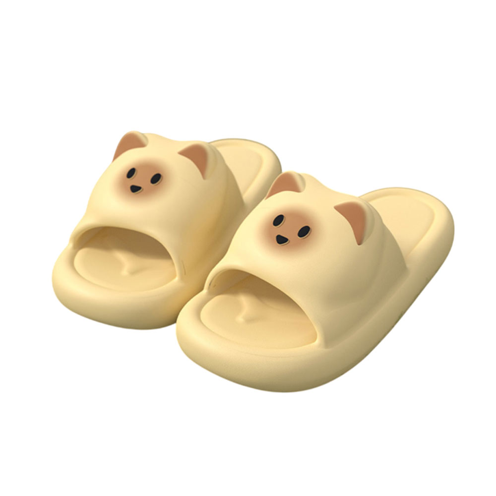 헨센 귀여운 고양이 EVA 말랑 슬리퍼, 옐로우, 1개 8,500원