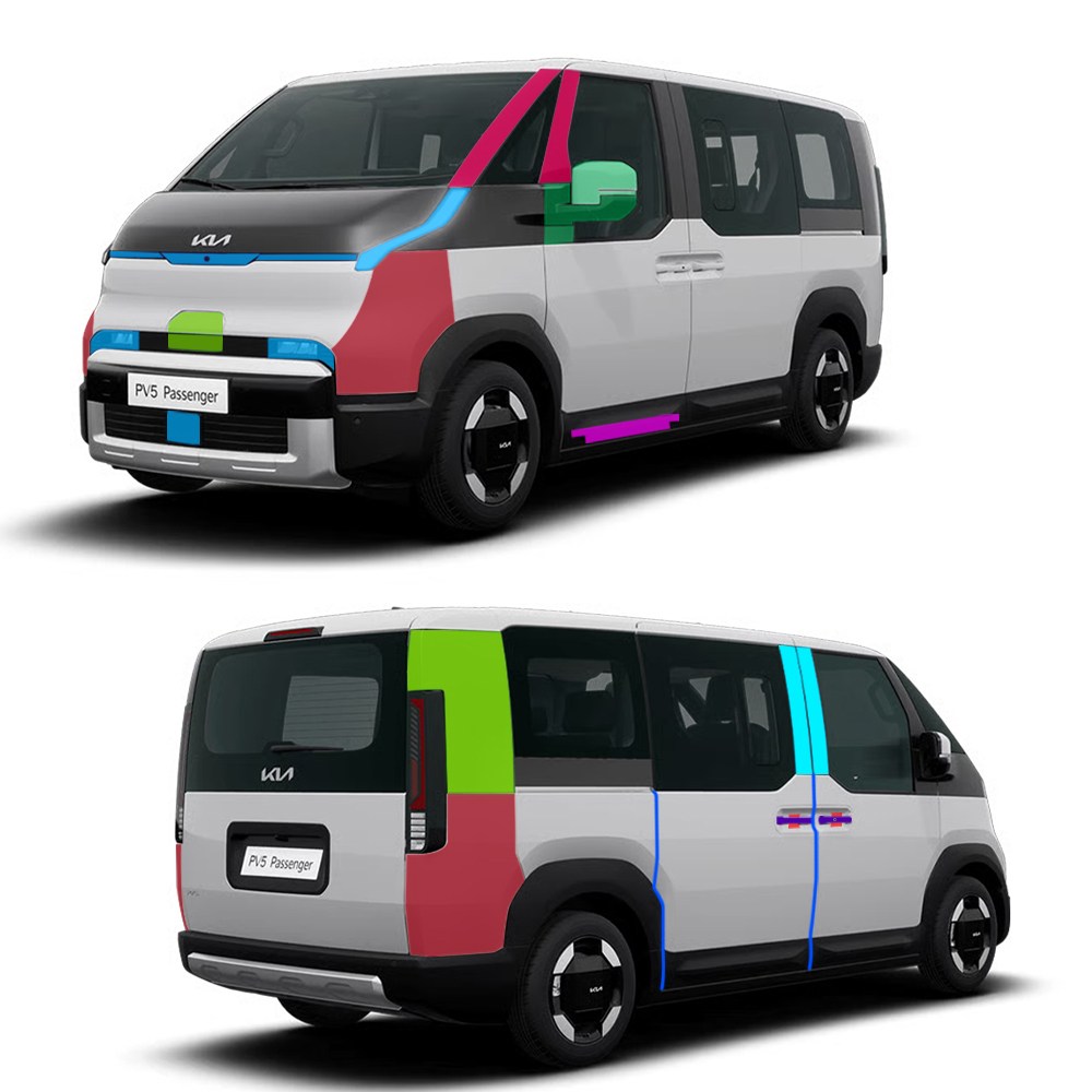 스킨엑스 PV5 패신저 SW1 외장필수 패키지 PPF 차량보호필름 390,000원