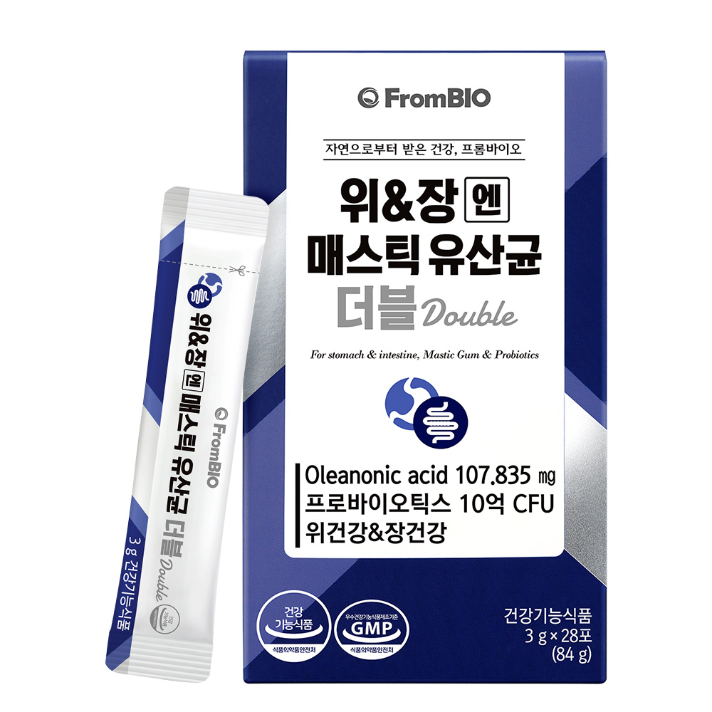 프롬바이오 위 & 장엔 매스틱 유산균 더블, 84g, 1개 38,900원