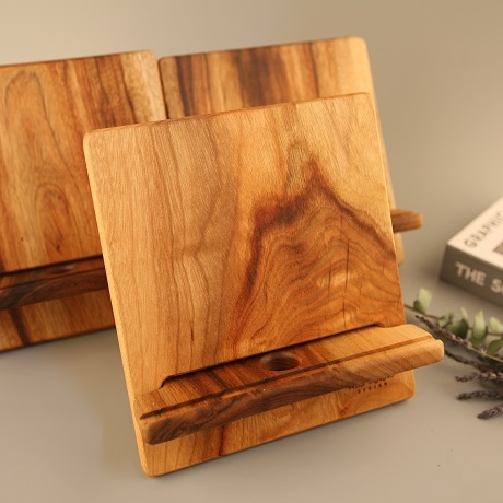 히즈다이닝 캄포 원목 태블릿 거치대 아이패드 갤럭시탭, 우드, 태블릿거치대 28,000원