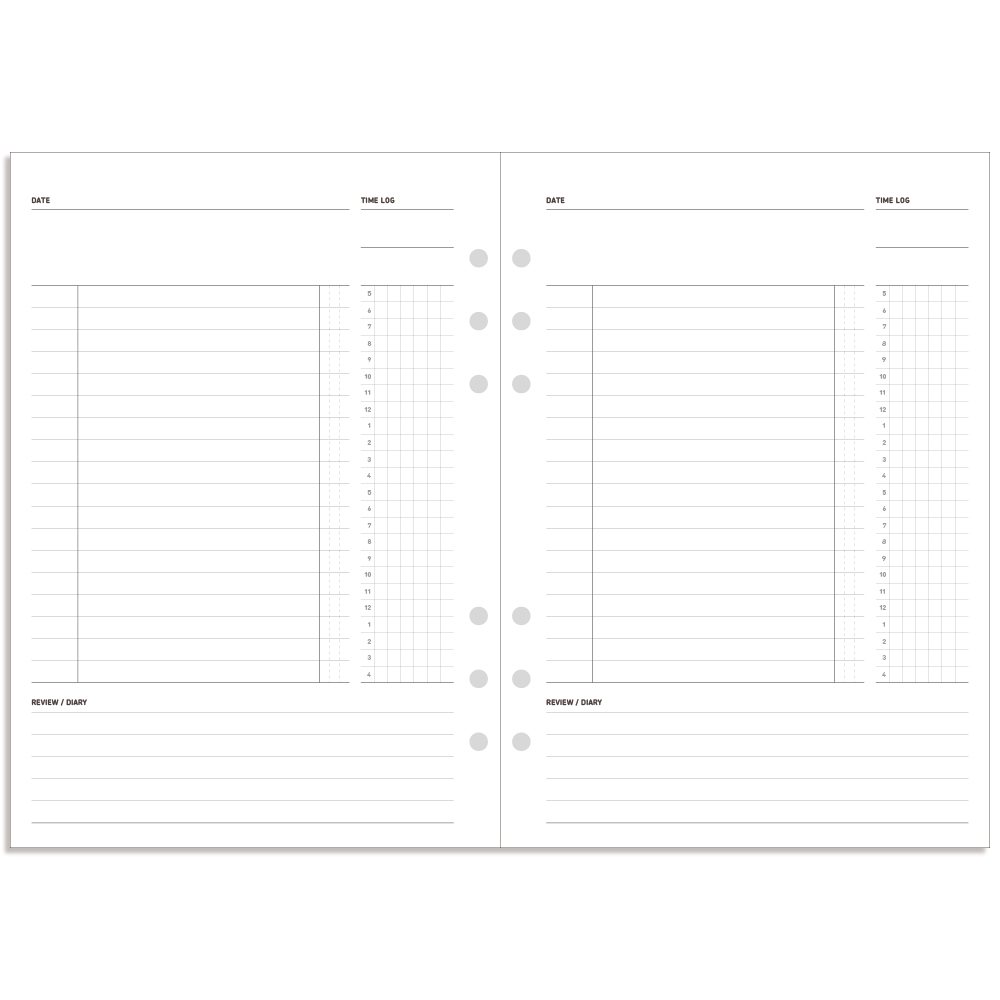 데이스테이션 A5 6공 바인더 데일리 스터디 플래너 3,000원