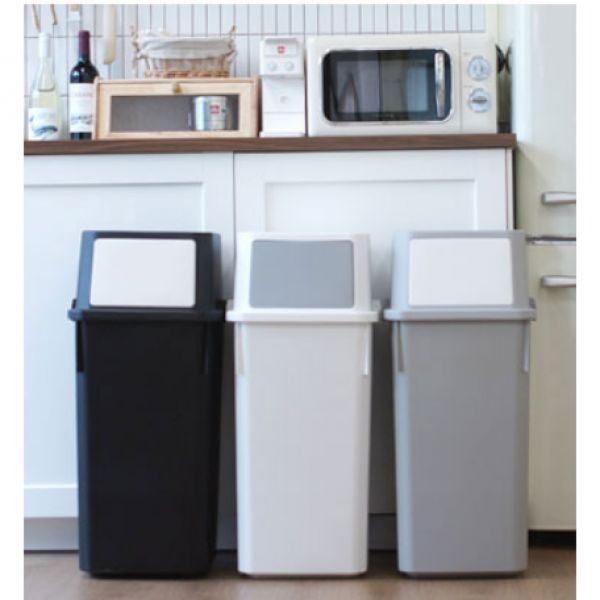 나들이 올유리빙 재활용 가정용 분리수거함 분리수거통 대형쓰레기통 60L, 현재가 19,810원