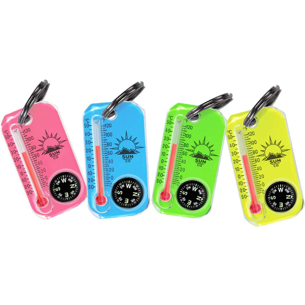 썬컴퍼니 네온 나침반 온도계 등산 캠핑, 네온블루, 1개 22,990원