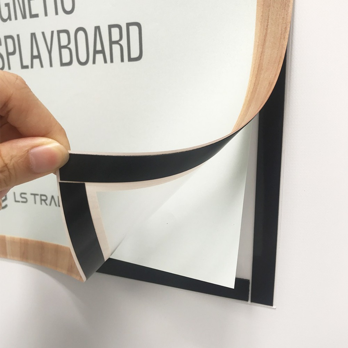 벽부착 A4 자석게시판 자석액자 안내문 알림판, CMF-05_A4자석액자 하늘 5,800원