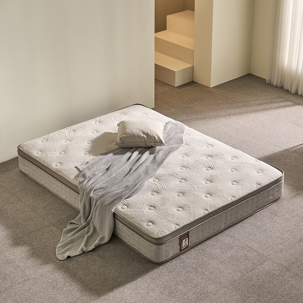 [방문설치] 쏠앤까사 이브 독립 포켓 스프링 호텔 침대 매트리스 25T 미디엄 하드 S SS Q K LK, 중간 단단함, 25cm 390,000원