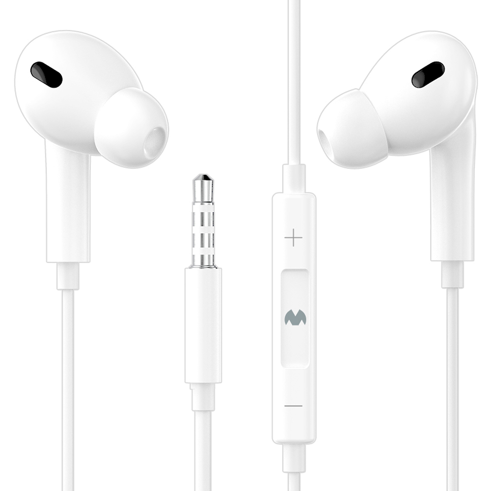 구스페리 스테레오 커널형 유선 이어폰 3.5mm, 단일상품, 화이트 4,000원