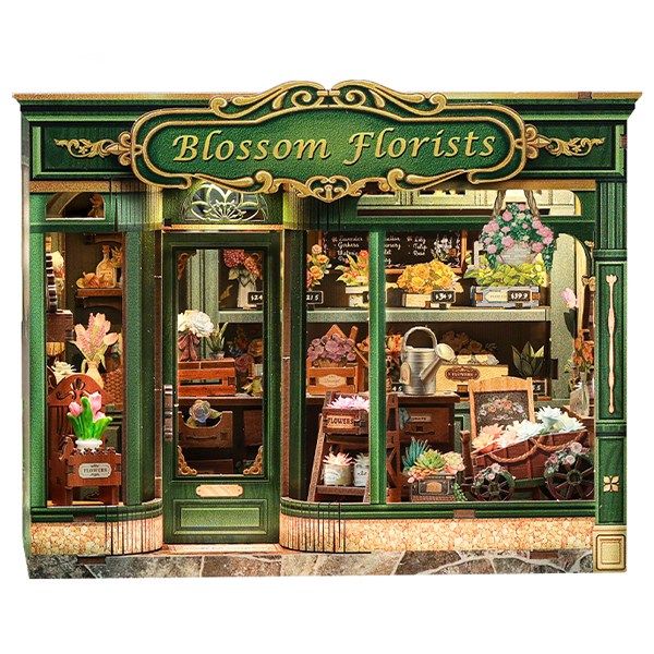 핸즈크라프트 diy 미니어처 하우스 북눅 북엔드 블로썸 꽃집 50,500원