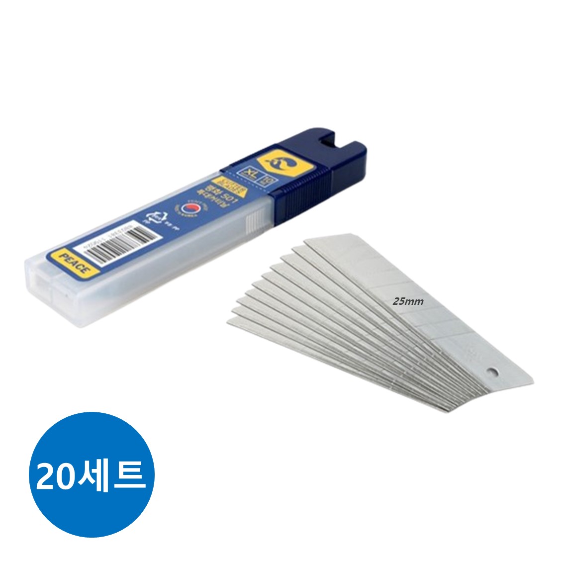 커터칼날 XL 특대형(25mm) 10개입 105,980원