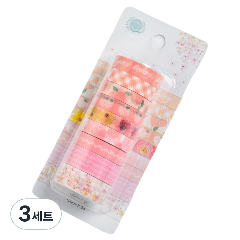 베네블 DIY 데코 다꾸 꾸미기 마스킹테이프 9종 세트 29,700원