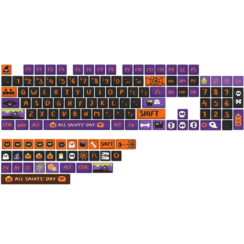 프라홈 XDA V2 기계식 키보드 PBT 염료승화 키캡, 블랙할로윈, xda 28,160원
