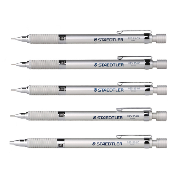 스테들러 925 25 실버시리즈 샤프 0.3~2.0mm 14,000원