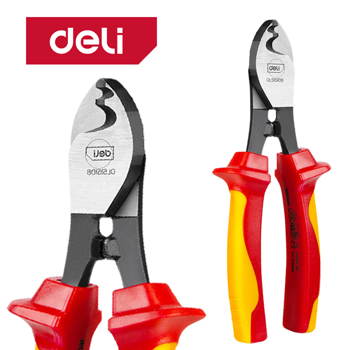 델리툴즈 절연 케이블 커터 전선 절단기 구리선 동선 절단 6인치, 1개 22,800원