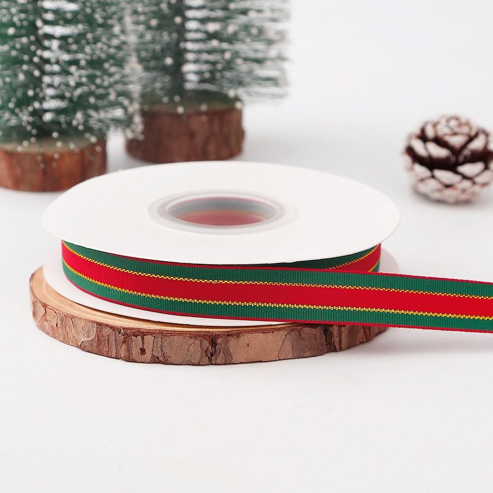 리드홈 크리스마스 장식 구츄리 오너먼트 리본끈 폭 1.5cm 7,000원