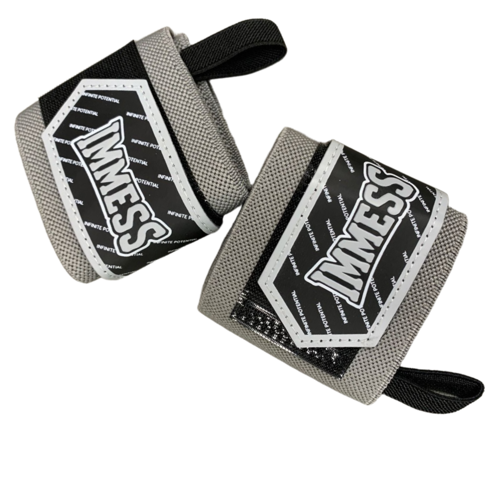 이메스 헬스 손목보호대 리스트랩 중량운동 벤치프레스 웨이트 크로스핏 아대, 그레이, 1세트 10,000원