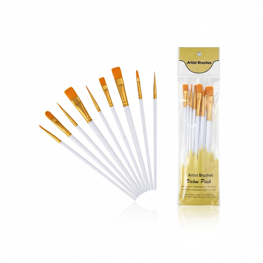 더하임 도색용 붓 10종 올인원 세트 프라모델 피규어 건담 건프라 미니어처 디테일링 브러쉬, 1세트, 화이트 8,900원