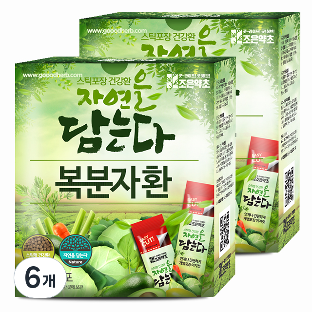 굿허브 조은약초 자연을 담는다 스틱형 복분자환, 6개, 90g 65,400원