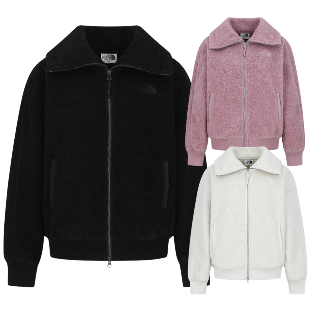 [백화점신상] 노스페이스 후리스 화이트라벨 여성 소프티 플리스 자켓 집업 뽀글이 바람막이 +PXV다용도Bag 168,000원