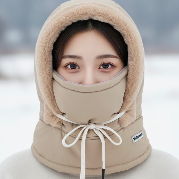 마인온 이중보온 패딩 바라클라바 겨울 방한 방수 후드 넥워머 16,650원