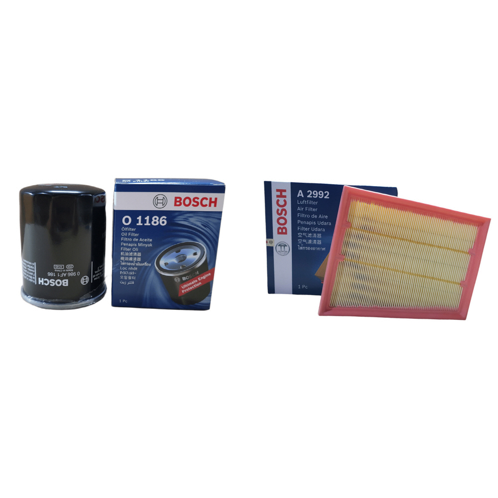 보쉬 엔진오일교환 필터 셋트 SM6 2.0 LPG 오일필터+에어필터 O1186+A2992, O1186+A2992, 1개 10,400원
