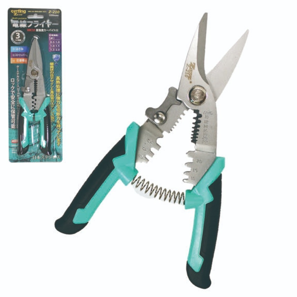 제스트 케이블압착 다목적 스텐만능 가위 Z-210, 1개 8,800원