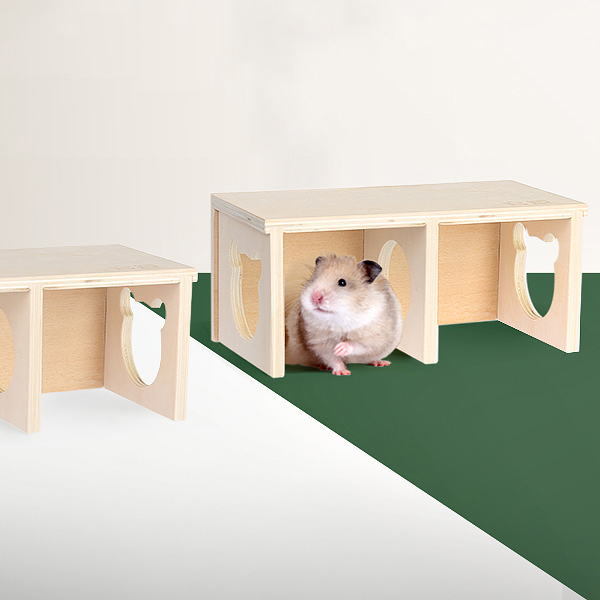 타핏 원목 비밀 은신처 햄스터 관찰존 숨숨집 땅굴존, 1개 22,000원