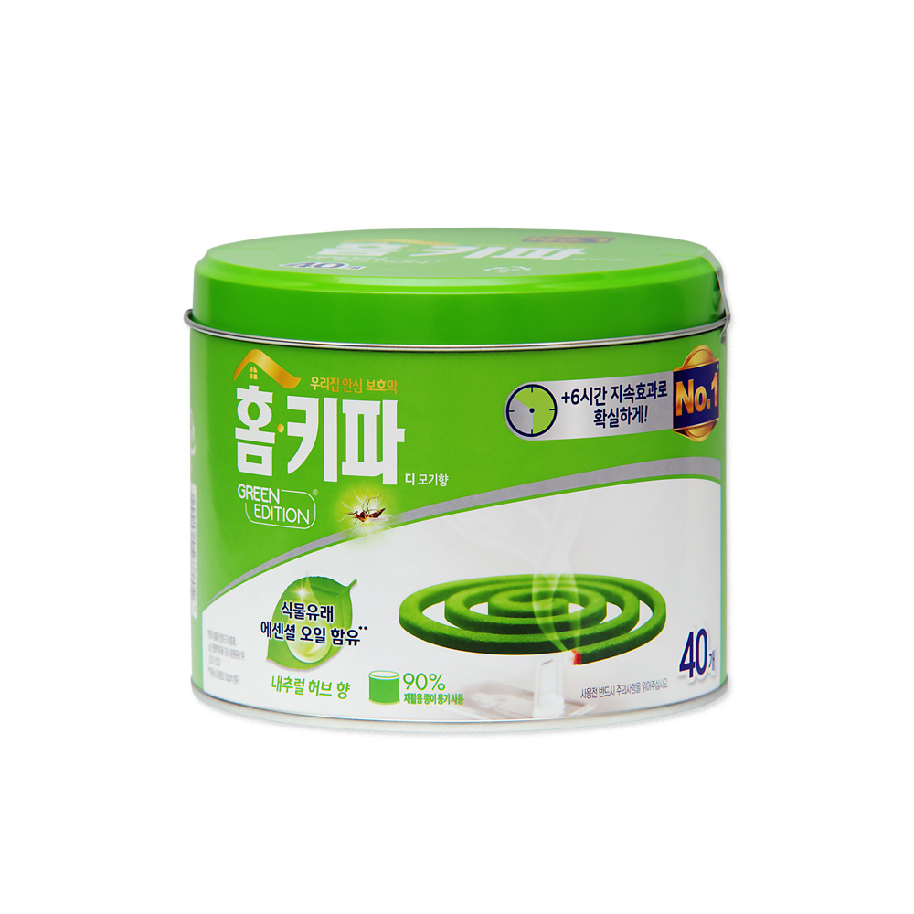 헨켈 홈키파 모기향 40개 그린에디션 리뉴얼 8,390원