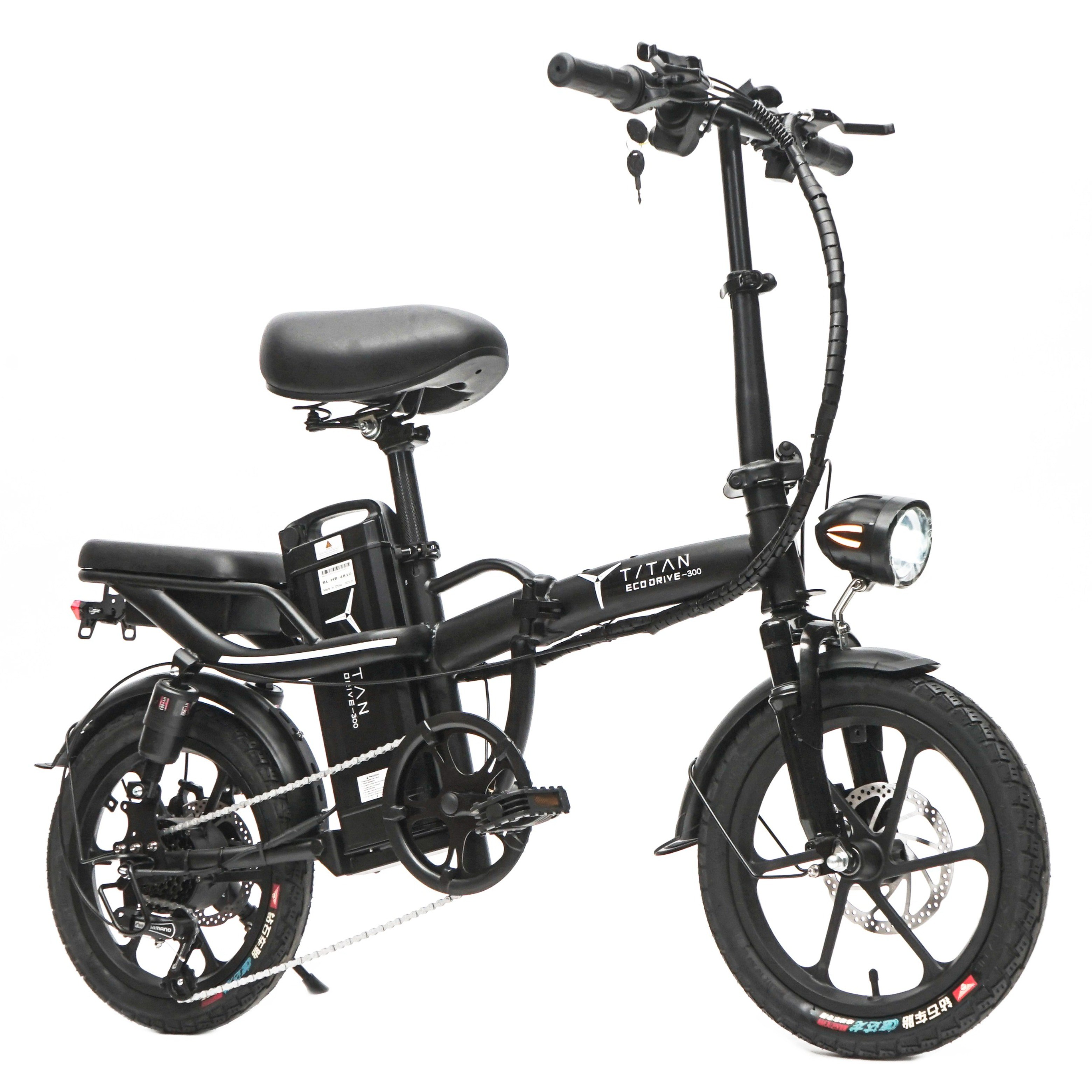 타이탄300프로 전기자전거 48v 10ah 13ah 21ah 접이식 pas스로틀 겸용, 블랙, 하이텐강 749,000원