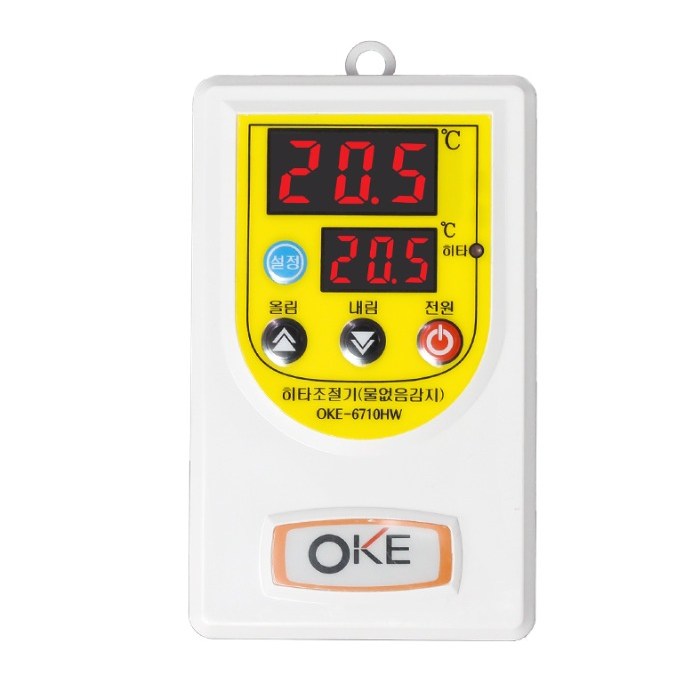 세원 물감지 자동온도조절기 5M OKE-6710HW 연구소 활어 수족관 히터용, 1개 50,000원