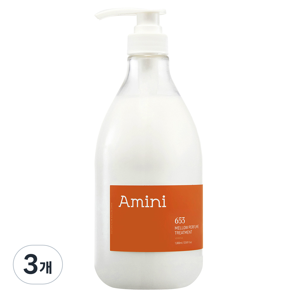 아미니 극손상모 단백질리페어 트리트먼트 버베나향, 1L, 3개 34,900원