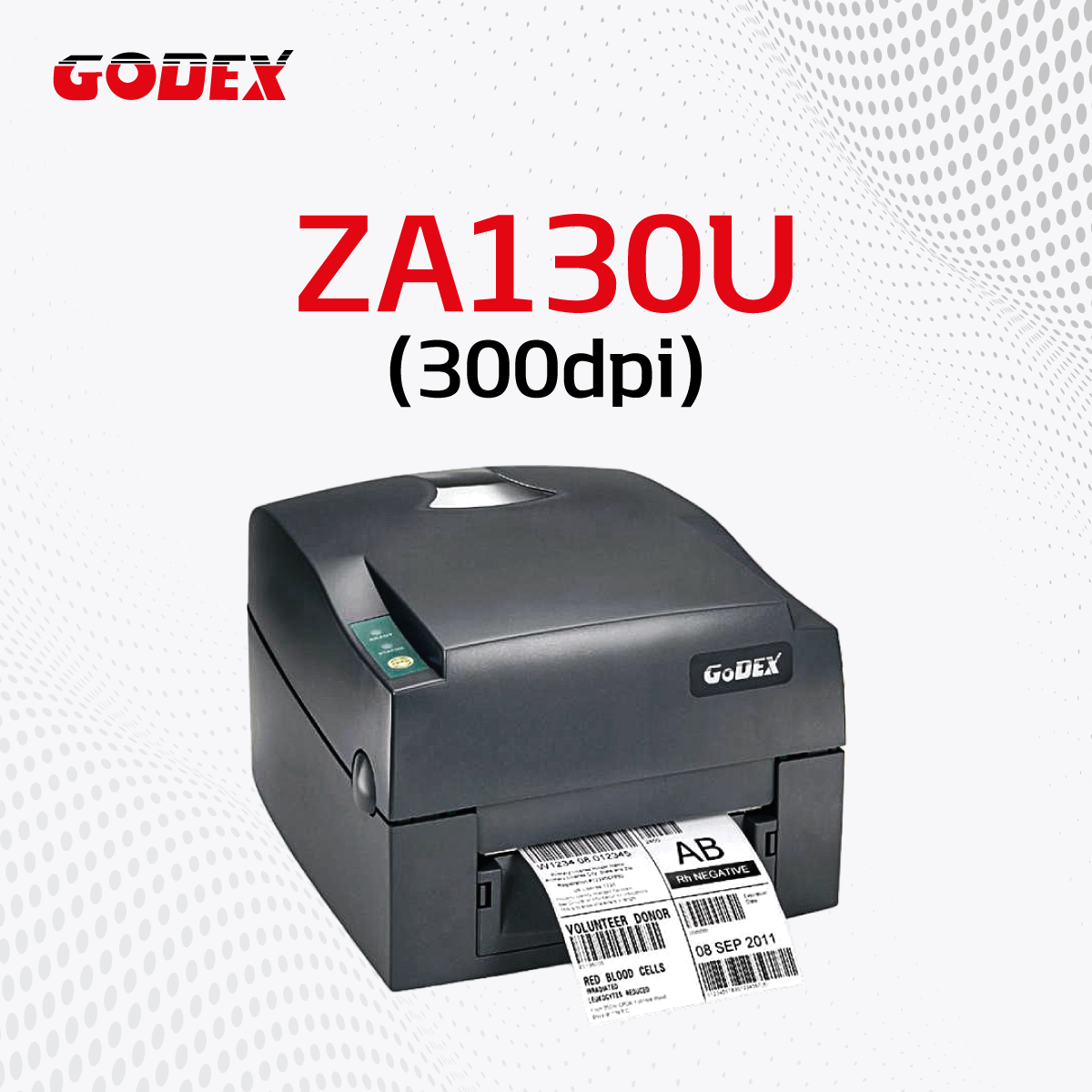 [GODEX] 고덱스 ZA130U 300dpi / 라벨 바코드 프린터 무료배송/무료원격설치 605,000원