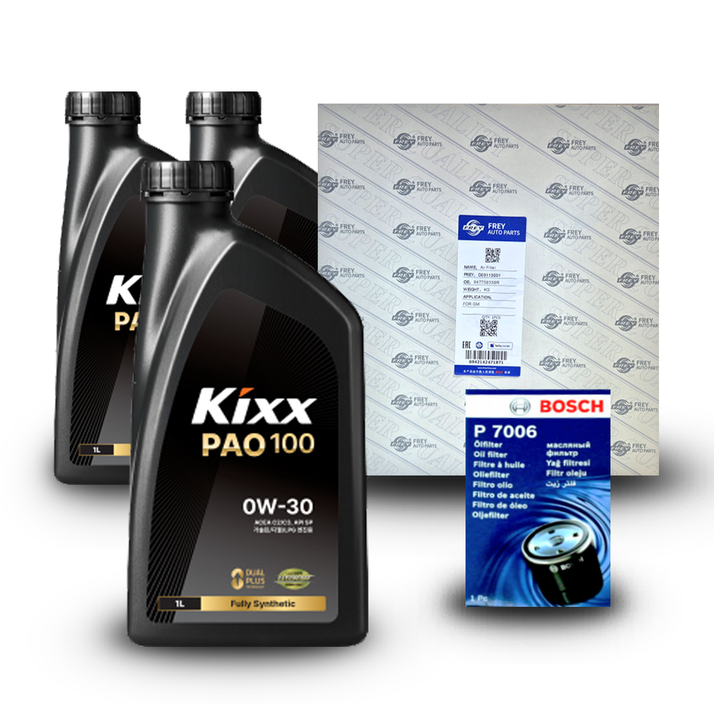 리얼 뉴 콜로라도 3.6 가솔린 엔진오일세트 킥스 파오100 0W30 (PAO100) (구) 파오1 92,900원