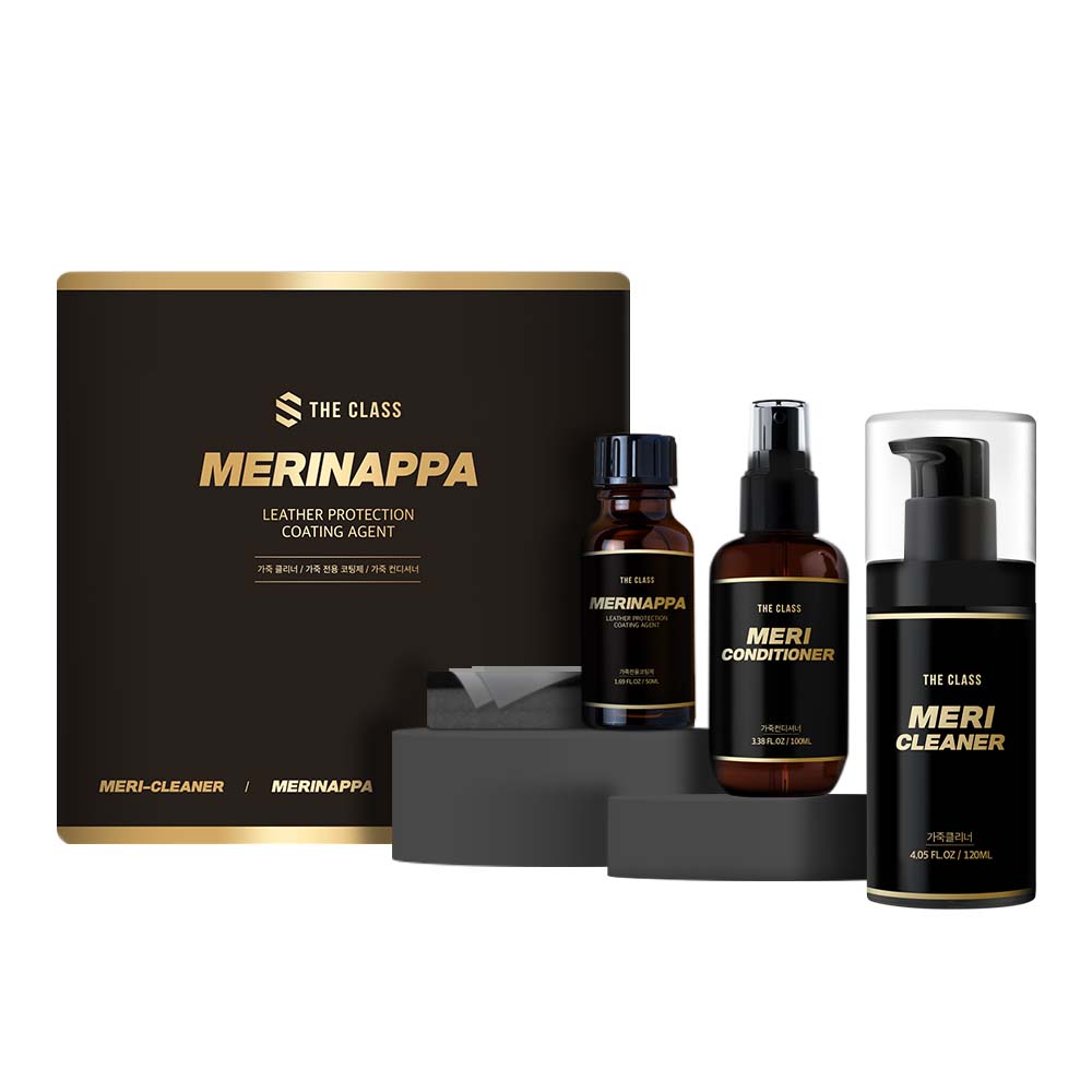 더클래스 메리나파 가죽코팅제 + 컨디셔너 + 클리너 패키지, 1세트, 단품 69,890원