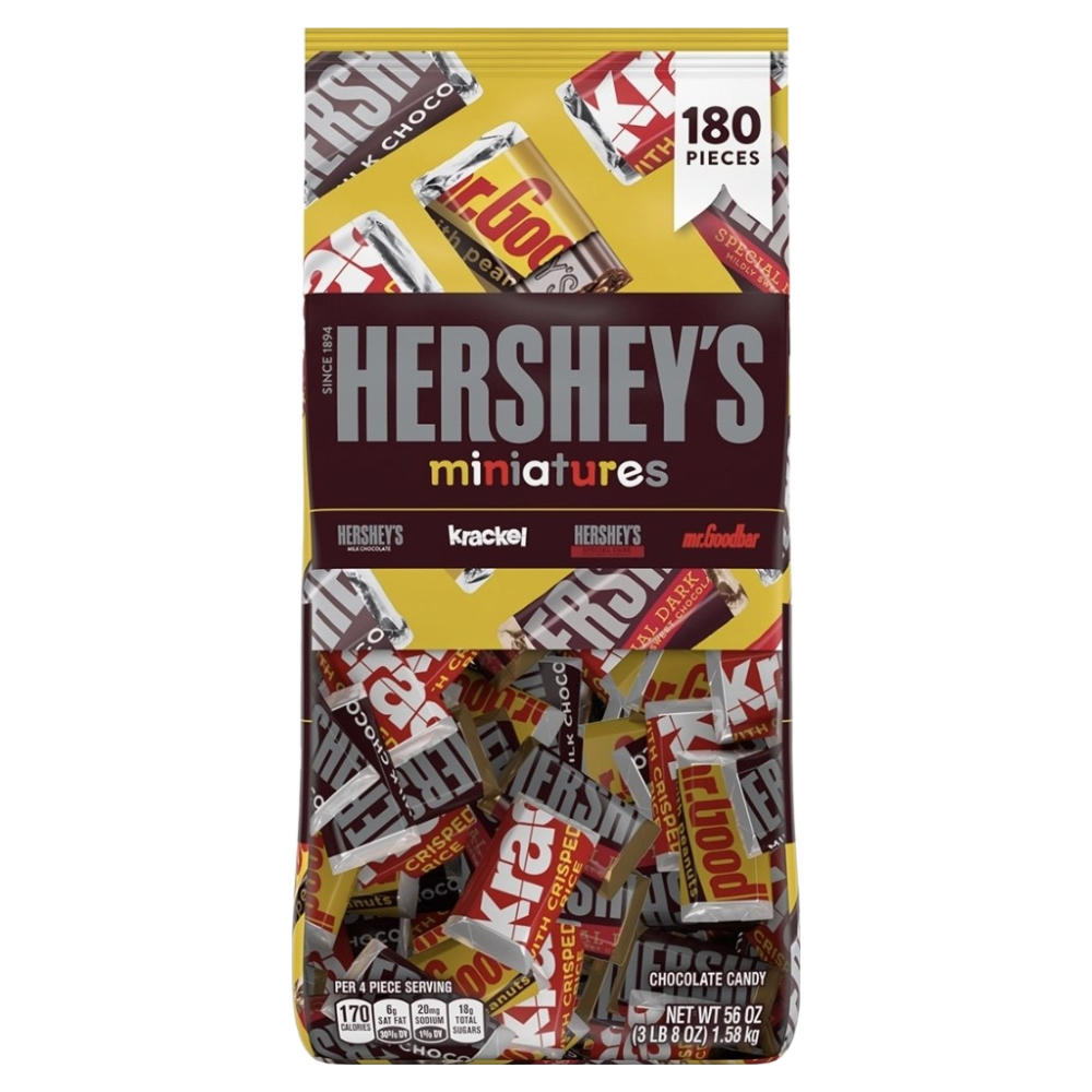 미국 허쉬미니어처 초콜릿, 1.58kg, 1개 190,000원