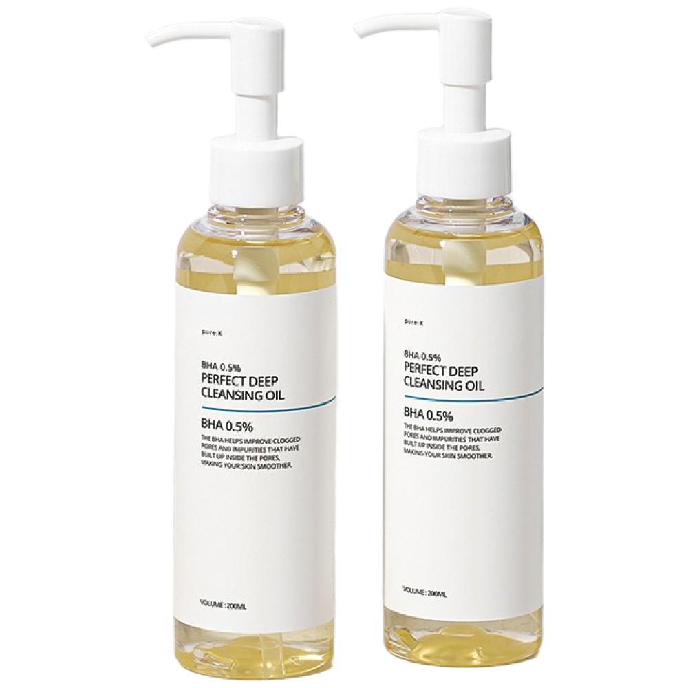 퓨어케이 블랙헤드 피지 제거 바하 BHA 퍼펙트 딥 클렌징 오일, 2개, 200ml 39,690원
