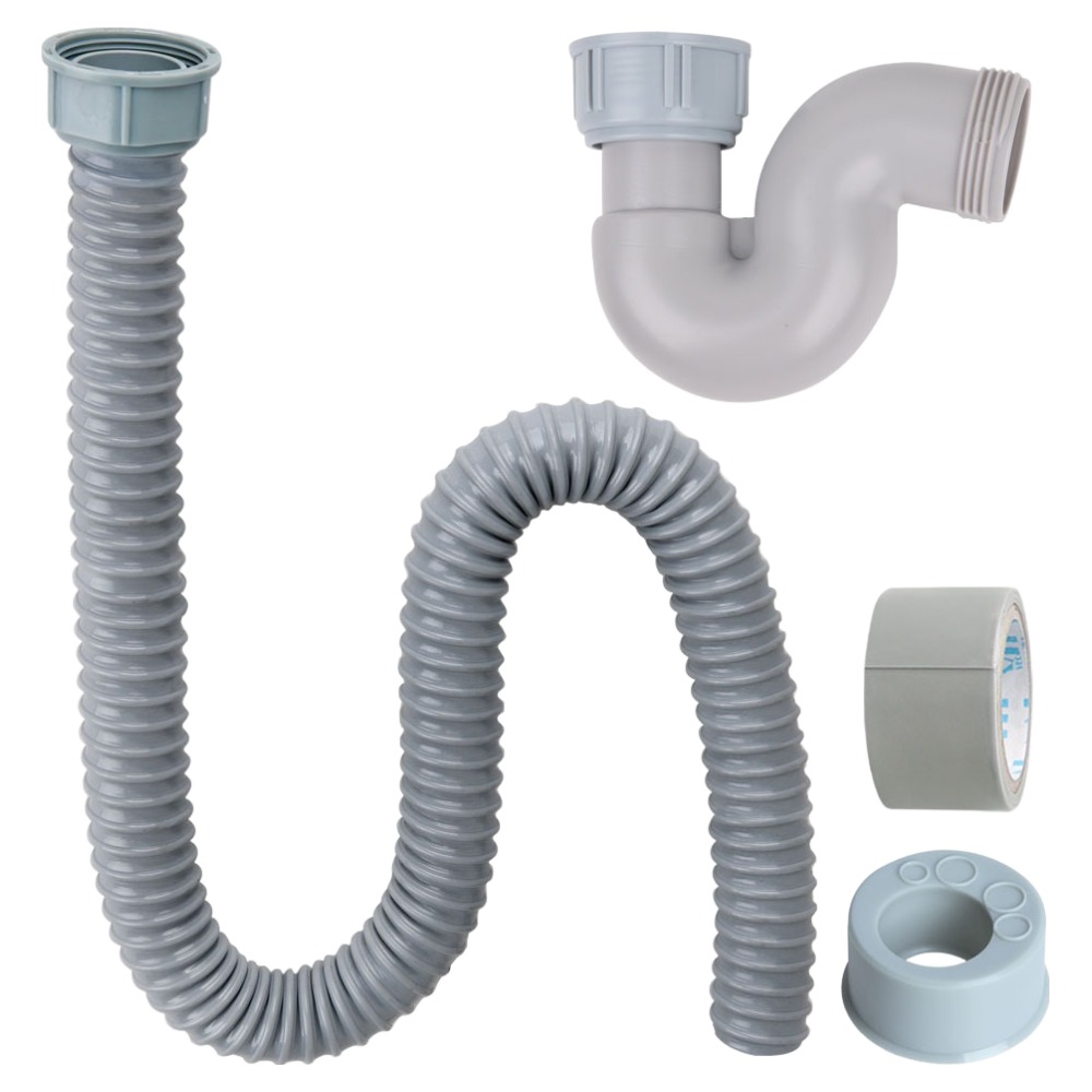 와이넷 국산 싱크대호스100cm 가로트랩 세트 23,840원