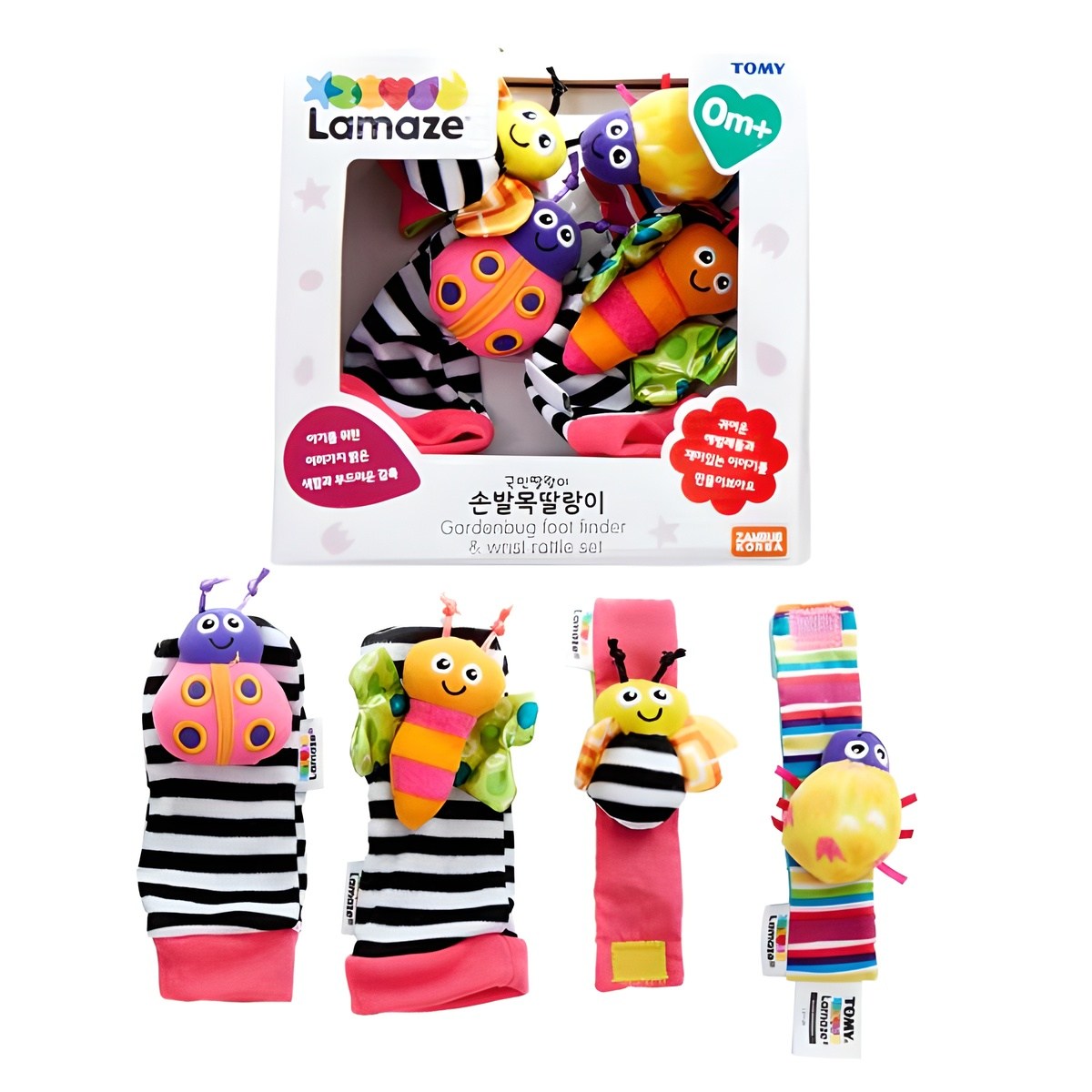 라마즈 손발목 딸랑이 세트, 혼합색상, 1개 25,950원