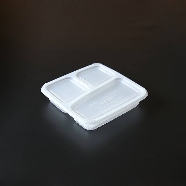 [박스] TFSQ3C 3칸 도시락용기 뚜껑포함 131,000원