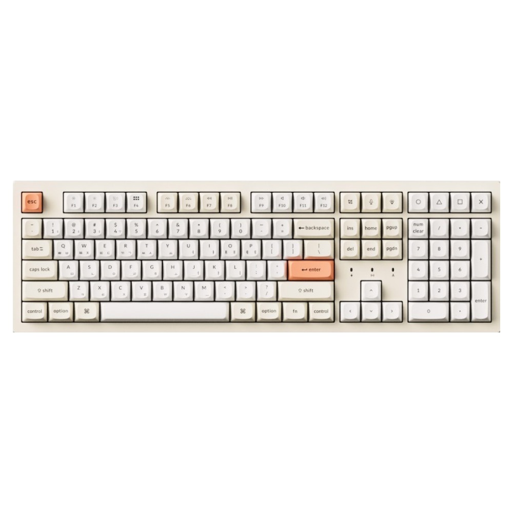 키크론 K10 MAX RGB 핫스왑 유무선 기계식 키보드, 레트로 파스텔, K10M-RP9, 저소음 바나나축 149,300원