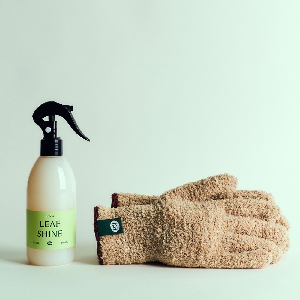 녹비 잎광택제 & 리프클리닝 식물타올 장갑 1켤레 세트 + 면장갑 증정, 1개 28,000원